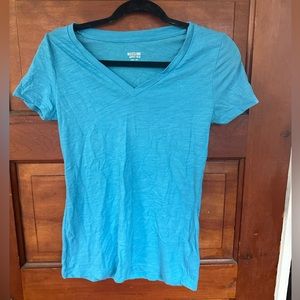 Blue tee